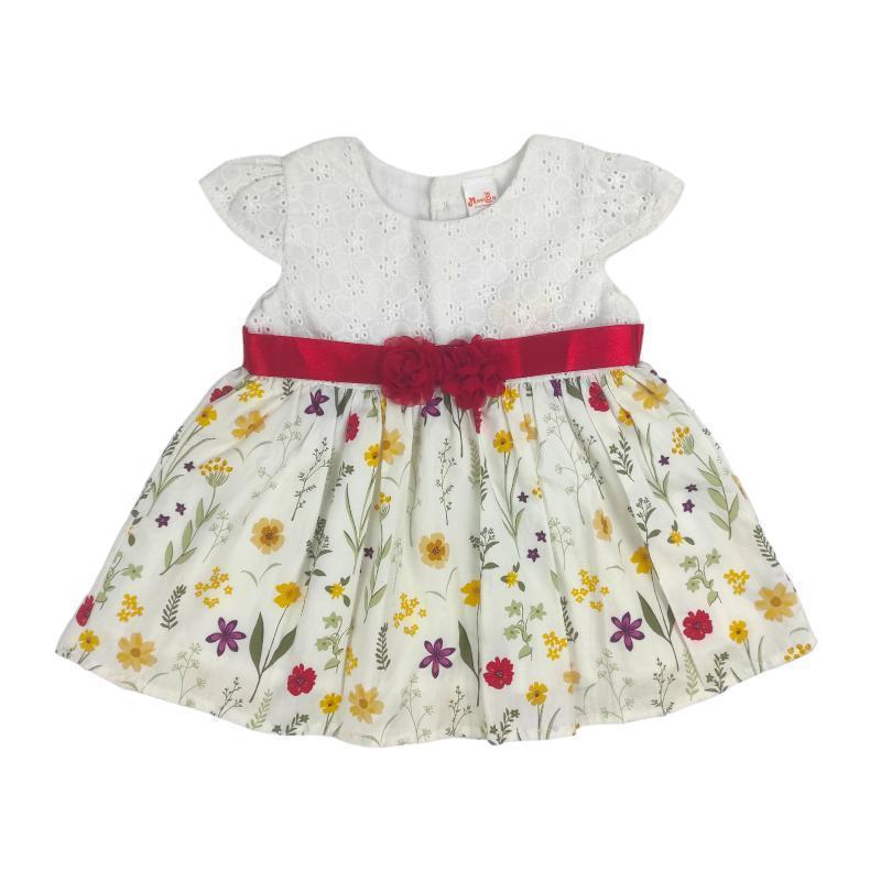 Vestido para bebe  VESTIDO FLOR POPELINA SALE NIÑA